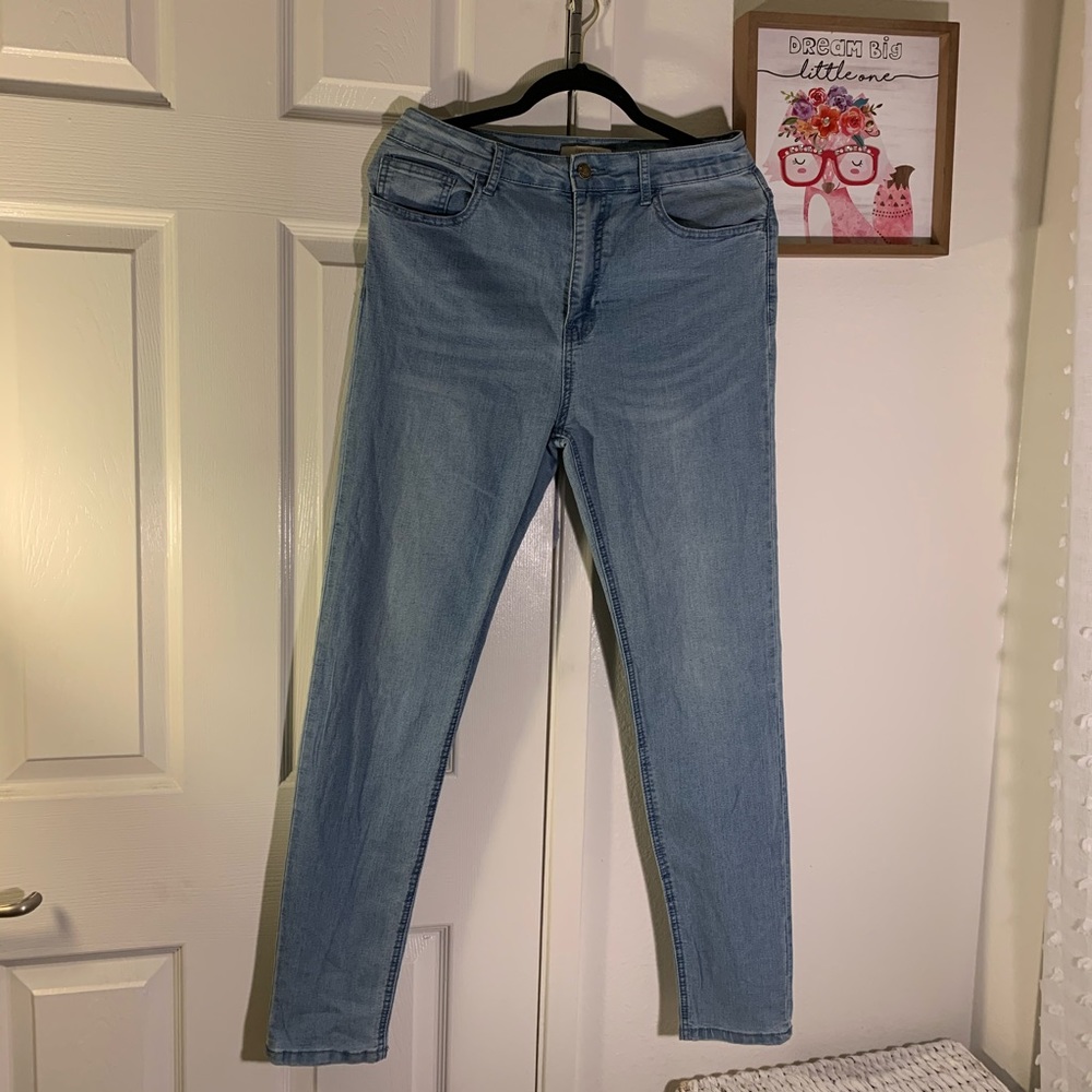NWOT High waist Skinny Light Blue Jeans